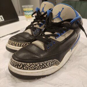 Jordan 3 Retro "Sport Blue" 2014 Men's Size 11 No Box